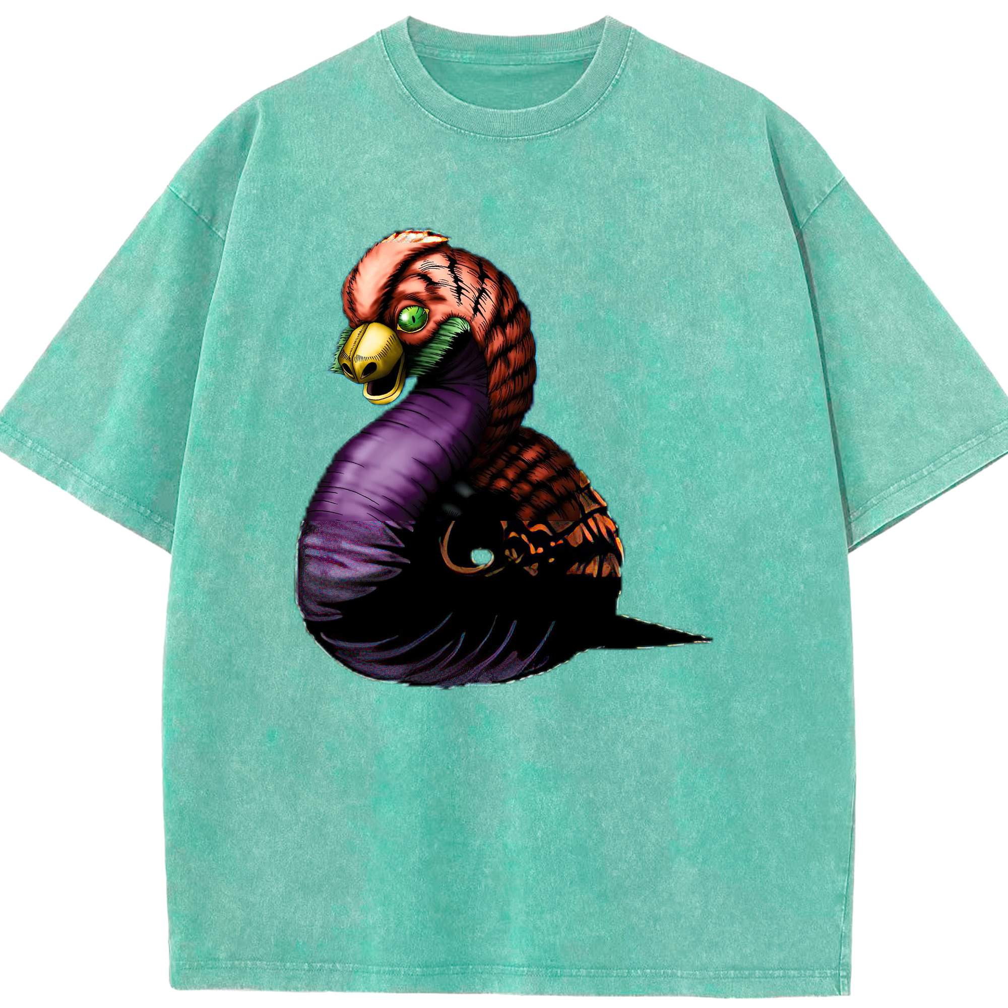 （画像用） 遊☆戯☆王 Yu-Gi-Oh! 綿100% ヴィンテージ風 半袖Tシャツ（フロントプリント）